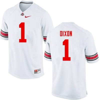 NCAA Ohio State Buckeyes Men's #1 Johnnie Dixon White Nike Football College Jersey NXW2845QM